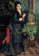 Pierre-Auguste Renoir Woman with a Parrot oil painting